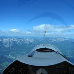 Flugwegposition um 11:29:14: Aufgenommen in der Nähe von Gemeinde Wald am Schoberpaß, 8781, Österreich in 2526 Meter
